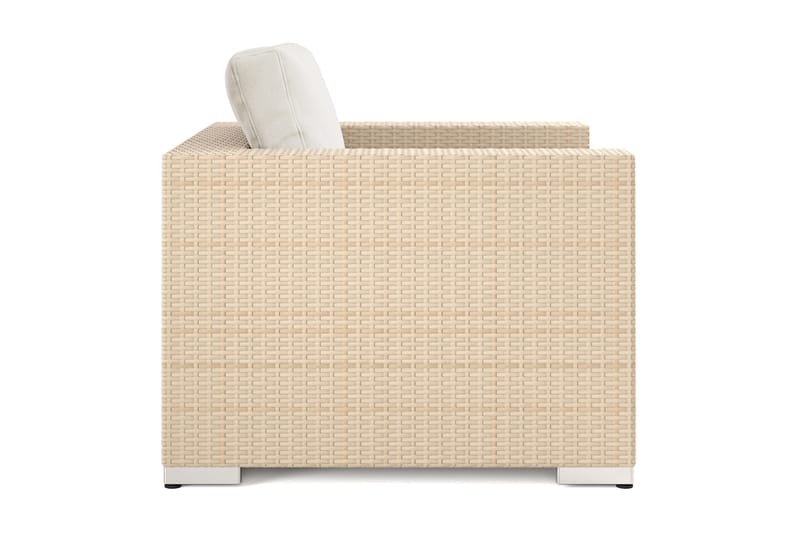 Bahamas Loungefåtölj utomhus i konstrotting - Beige - Utemöbler & utemiljö - Loungemöbler - Loungestol utomhus