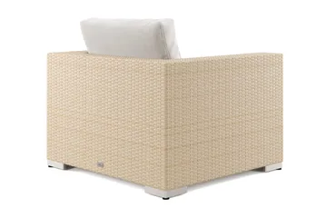 Bahamas Loungefåtölj utomhus i konstrotting - Beige - Utemöbler & utemiljö - Loungemöbler - Loungestol utomhus