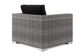 Bahamas Loungefåtölj utomhus i konstrotting - Grå - Utemöbler & utemiljö - Loungemöbler - Loungestol utomhus