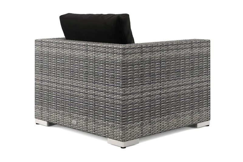 Bahamas Loungefåtölj utomhus i konstrotting - Grå - Utemöbler & utemiljö - Loungemöbler - Loungestol utomhus