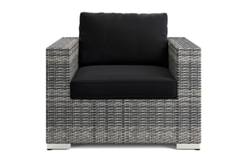 Bahamas Loungefåtölj utomhus i konstrotting - Grå - Utemöbler & utemiljö - Loungemöbler - Loungestol utomhus