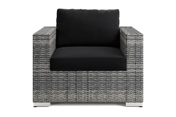 Bahamas Loungefåtölj utomhus i konstrotting - Grå - Utemöbler & utemiljö - Loungemöbler - Loungestol utomhus