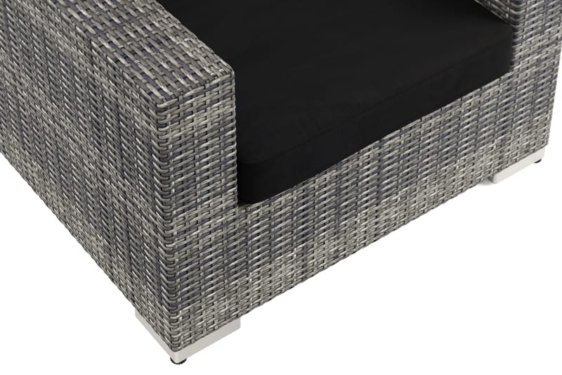 Bahamas Loungefåtölj utomhus i konstrotting - Grå - Utemöbler & utemiljö - Loungemöbler - Loungestol utomhus