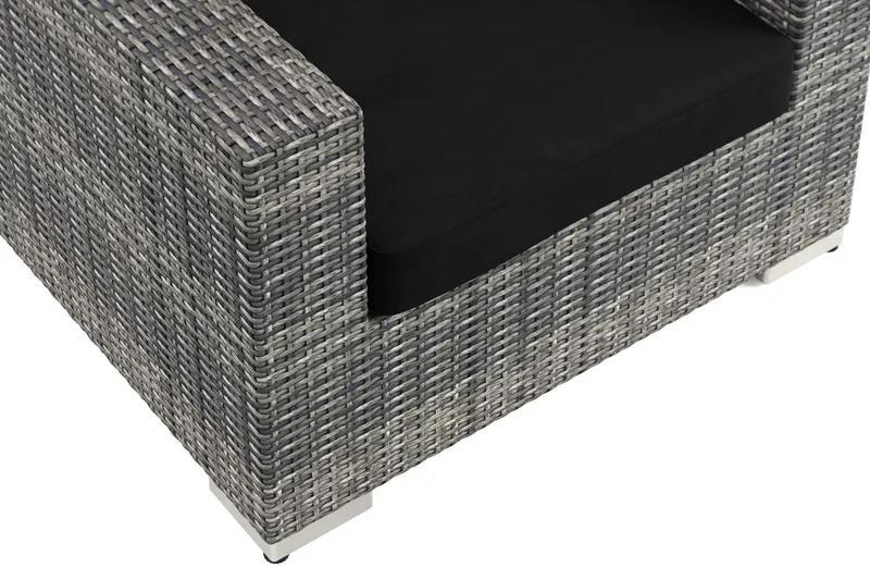 Bahamas Loungefåtölj utomhus i konstrotting - Grå - Utemöbler & utemiljö - Loungemöbler - Loungestol utomhus