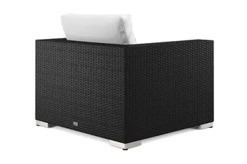 Bahamas Loungefåtölj utomhus i konstrotting - Svart - Utemöbler & utemiljö - Loungemöbler - Loungestol utomhus