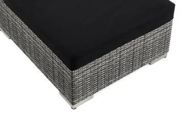 Bahamas Mittmodul utomhus i konstrotting - Grå - Utemöbler & utemiljö - Övrigt utemöbler - Moduler utesoffa - Mittmodul utesoffa