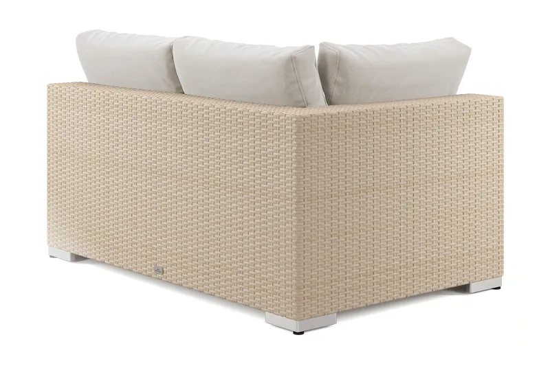 Bahamas Vänstermodul utomhus 140 cm - Beige - Utemöbler & utemiljö - Övrigt utemöbler - Moduler utesoffa - Högermodul utesoffa