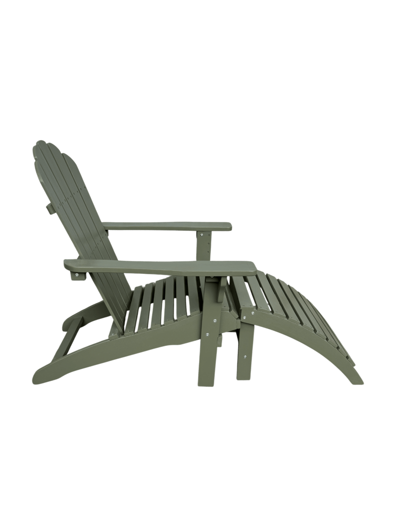 Däckstol utomhus - Mörkgrön - Utemöbler & utemilj ö - Utestol & trädgårdsstol - Solstol - Däckstol