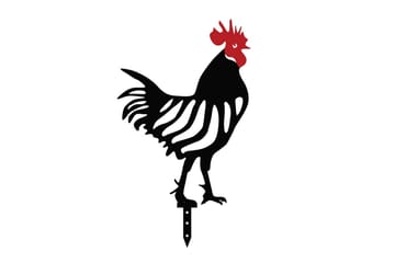 Dekorativ Trädgårds Metalltillbehör Set Flarek Svart Sex stycken - Sex stycken - Utemöbler & utemiljö - Trädgårdsdekoration & utemiljö - Trädgårdsfigurer & trädgårdsprydnad