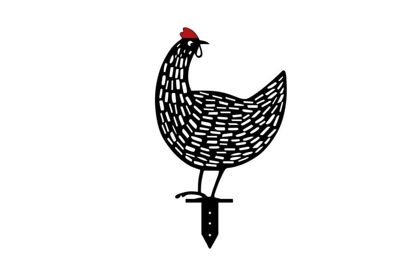 Dekorativ Trädgårds Metalltillbehör Set Gilen Svart - Svart - Utemöbler & utemiljö - Trädgårdsdekoration & utemiljö - Trädgårdsfigurer & trädgårdsprydnad