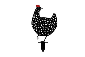 Dekorativ Trädgårds Metalltillbehör Set Gilen Svart - Svart - Utemöbler & utemiljö - Trädgårdsdekoration & utemiljö - Trädgårdsfigurer & trädgårdsprydnad