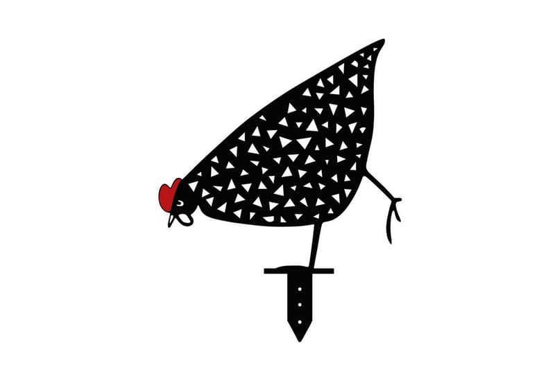 Dekorativ Trädgårds Metalltillbehör Set Gilen Svart - Svart - Utemöbler & utemiljö - Trädgårdsdekoration & utemiljö - Trädgårdsfigurer & trädgårdsprydnad