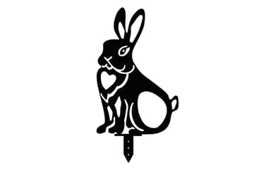 Dekorativ Trädgårds Metalltillbehör Set Jarielhaven Svart - Svart - Utemöbler & utemiljö - Trädgårdsdekoration & utemiljö - Trädgårdsfigurer & trädgårdsprydnad