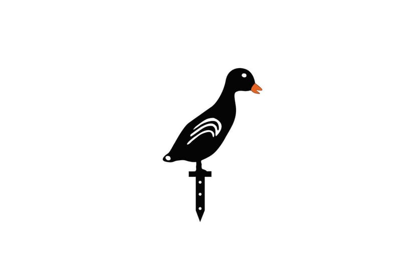 Dekorativ Trädgårds Metalltillbehör Set Periorhaven Svart - Svart - Utemöbler & utemiljö - Trädgårdsdekoration & utemiljö - Trädgårdsfigurer & trädgårdsprydnad