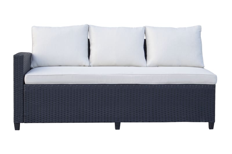 James Light med förvaring - Svart - Utemöbler & utemiljö - Loungemöbler - Loungeset & loungegrupp