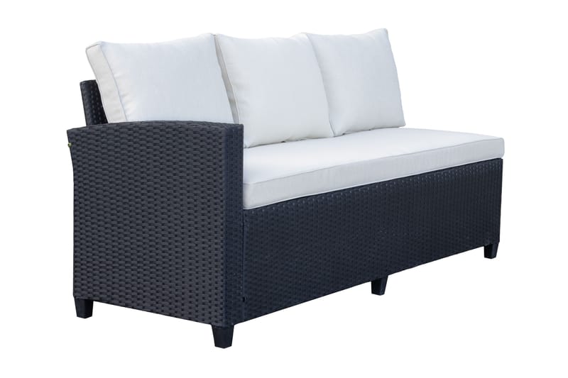 James Light med förvaring - Svart - Utemöbler & utemiljö - Loungemöbler - Loungeset & loungegrupp