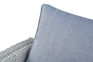 James Light Stor L-formad vändbar loungegrupp utomhus i konstrotting med förvaring och gråa dynor - Grå - Utemöbler & utemiljö - Loungemöbler - Loungeset & loungegrupp