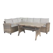 Comfort Garden James Light Stor L-formad vändbar loungegrupp utomhus i ...