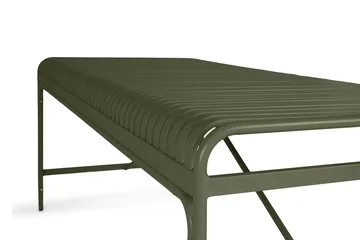 Jarva Rektangulärt Matbord Utomhus 90x200 cm i Metall - Grön - Utemöbler & utemiljö - Utebord & trädgårdsbord - Matbord utomhus