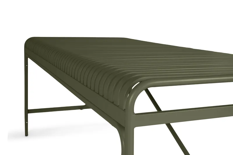 Jarva Rektangulärt Matbord Utomhus 90x200 cm i Metall - Grön - Utemöbler & utemiljö - Utebord & trädgårdsbord - Matbord utomhus