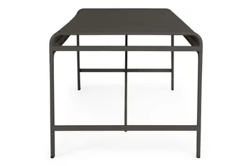 Jarva Rektangulärt Matbord Utomhus 90x200 cm i Metall - Svart - Utemöbler & utemiljö - Utebord & trädgårdsbord - Matbord utomhus