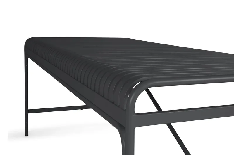 Jarva Rektangulärt Matbord Utomhus 90x200 cm i Metall - Svart - Utemöbler & utemiljö - Utebord & trädgårdsbord - Matbord utomhus