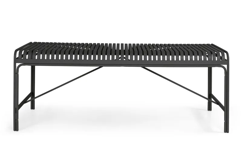 Jarva Rektangulärt Matbord Utomhus 90x200 cm i Metall - Svart - Utemöbler & utemiljö - Utebord & trädgårdsbord - Matbord utomhus