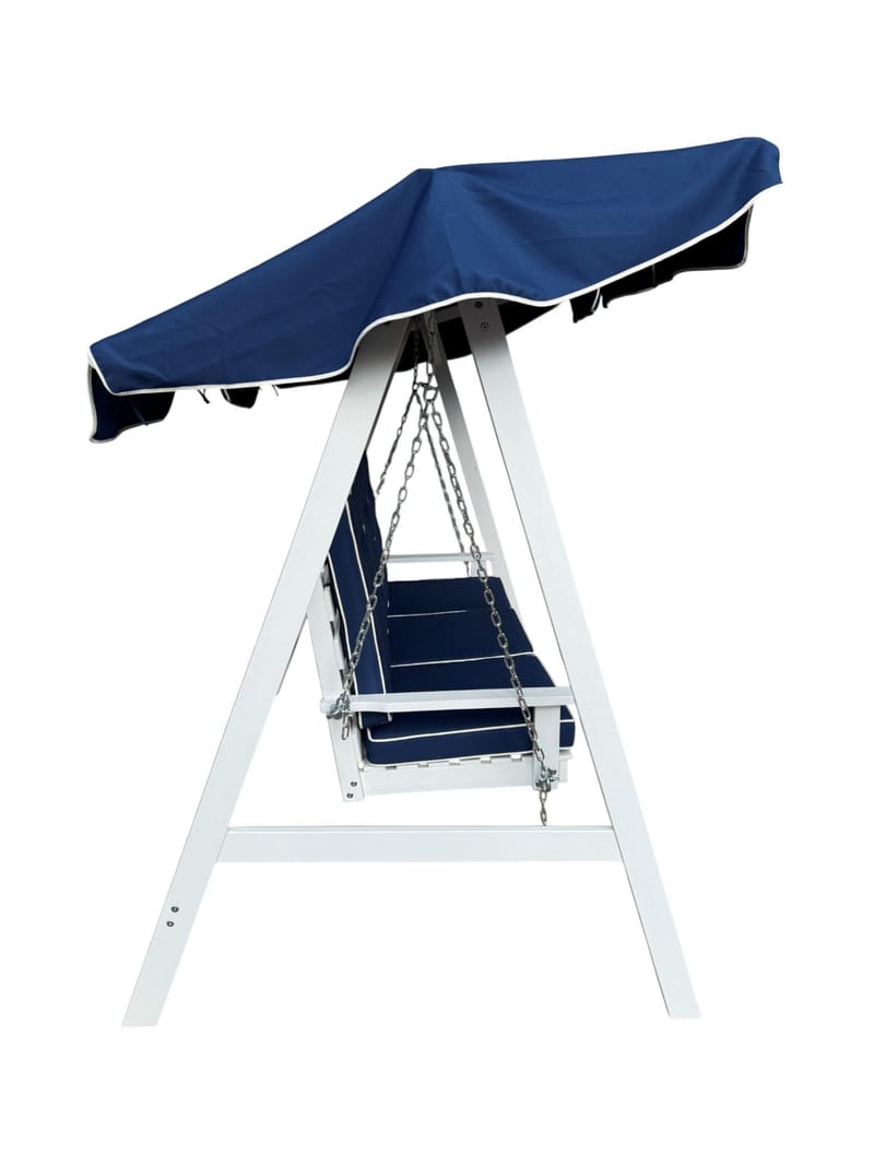 Landet Hammock utomhus 195x125x159 inkl tak - Vit - Utemöbler & utemiljö - Utesoffa - Hammock