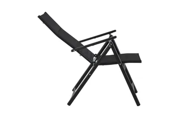Maggie Vadderad Fällbar Positionsstol utomhus - Svart - Utemöbler & utemiljö - Utestol & trädgårdsstol - Positionsstol