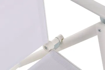 Maggie Vadderad Fällbar Positionsstol utomhus - Vit - Utemöbler & utemiljö - Utestol & trädgårdsstol - Positionsstol