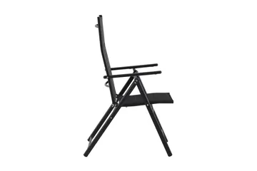 Maggie Vadderad Fällbar Positionsstol utomhus - Svart - Utemöbler & utemiljö - Utestol & trädgårdsstol - Positionsstol