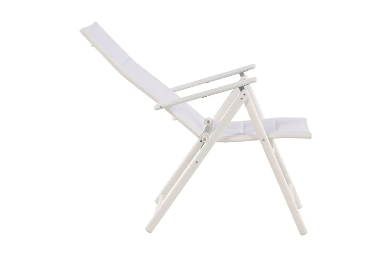 Maggie Vadderad Fällbar Positionsstol utomhus - Vit - Utemöbler & utemiljö - Utestol & trädgårdsstol - Positionsstol