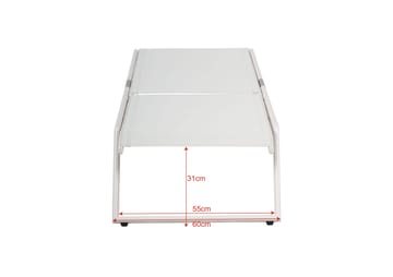 Monaco Solsäng med justerbar rygg i aluminium vit textil - Vit - Utemöbler & utemiljö - Utestol & trädgårdsstol - Solsäng & solvagn