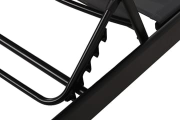 Monaco Solsäng - Svart - Utemöbler & utemiljö - Utestol & trädgårdsstol - Solsäng & solvagn