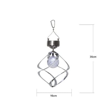 Roma Solcellsvindspel 16 cm - silver - Utemöbler & utemiljö - Trädgårdsdekoration & utemiljö - Trädgårdsfigurer & trädgårdsprydnad