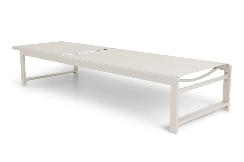 Sanna Solsäng Med Justerbart Ryggstöd - Beige - Utemöbler & utemiljö - Utestol & trädgårdsstol - Solsäng & solvagn