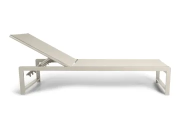 Sanna Solsäng Med Justerbart Ryggstöd - Beige - Utemöbler & utemiljö - Utestol & trädgårdsstol - Solsäng & solvagn