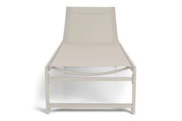 Sanna Solsäng Med Justerbart Ryggstöd - Beige - Utemöbler & utemiljö - Utestol & trädgårdsstol - Solsäng & solvagn