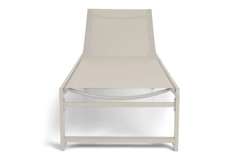 Sanna Solsäng Med Justerbart Ryggstöd - Beige - Utemöbler & utemiljö - Utestol & trädgårdsstol - Solsäng & solvagn