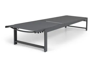 Sanna Solsäng Med Justerbart Ryggstöd - Svart - Utemöbler & utemiljö - Utestol & trädgårdsstol - Solsäng & solvagn