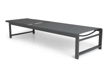 Sanna Solsäng Med Justerbart Ryggstöd - Svart - Utemöbler & utemiljö - Utestol & trädgårdsstol - Solsäng & solvagn