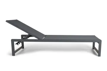 Sanna Solsäng Med Justerbart Ryggstöd - Svart - Utemöbler & utemiljö - Utestol & trädgårdsstol - Solsäng & solvagn