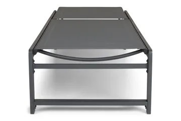 Sanna Solsäng Med Justerbart Ryggstöd - Svart - Utemöbler & utemiljö - Utestol & trädgårdsstol - Solsäng & solvagn