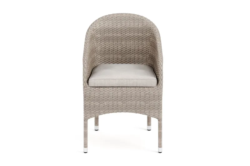 Thor loungestol utomhus i konstrotting med naturfärgad sittdyna - Beige - Utemöbler & utemiljö - Loungemöbler - Loungestol utomhus