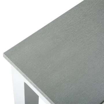 Tunis Cafebord utomhus 70x70 cm i metall/plast - Grå/Vit - Utemöbler & utemiljö - Balkong & altan - Balkongmöbler - Balkongbord