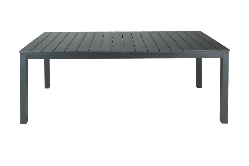 Tunis Matbord utomhus 205/305x90 rektangulärt förlängningsbart, Svart/Svart