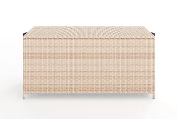 Zahara Dynbox utomhus i konstrotting med handtag 140x60x60 cm - Beige - Utemöbler & utemiljö - Utomhusförvaring - Dynförvaring - Dynbox & dynlåda