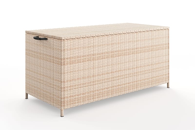 Zahara Dynbox utomhus i konstrotting med handtag 140x60x60 cm, Beige