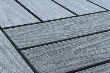 Golvplattor Woodlon Ljusgrå L:300 B:300 H:22,2 4-pack - Ljusgrå - Utemöbler & utemiljö - Trädgårdsdekoration & utemiljö - Trall