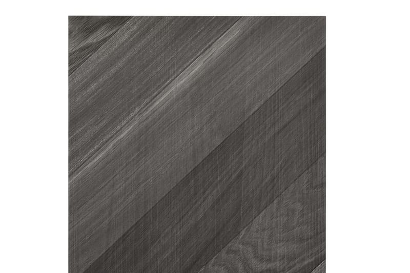 Självhäftande golvplankor 55 st PVC 5,11 m² grå ränder - Grå - Trall